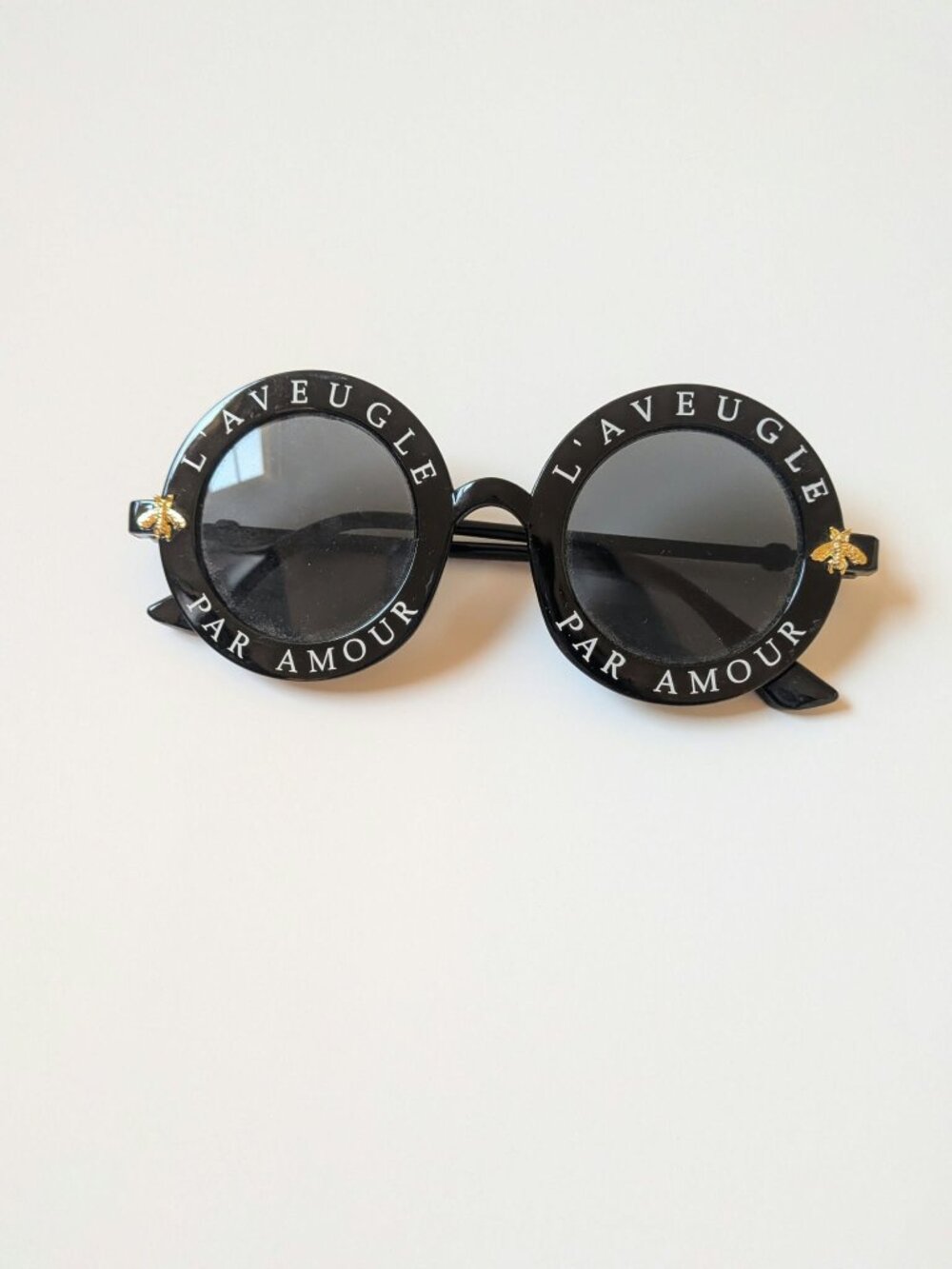 L'Aveugle Par Amour round sunglasses
